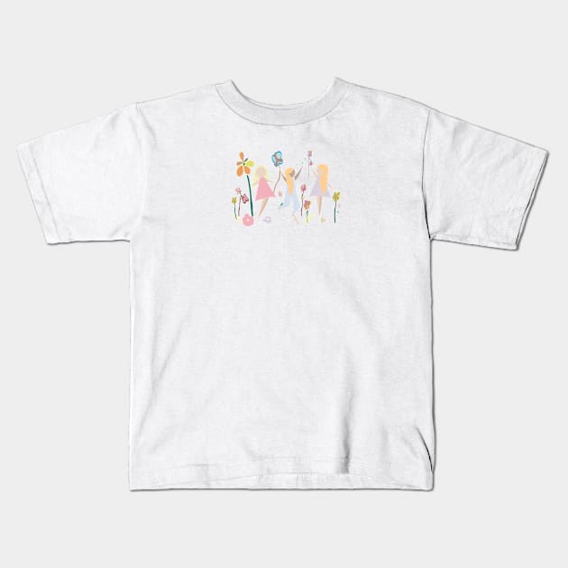 Happy Women's day Kids T-Shirt by GULSENGUNEL